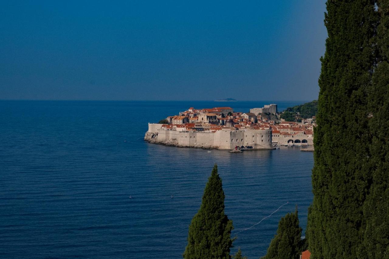 Perfect Sea View Terrace Apartment Zlatni Potok Dubrovnik Bagian luar foto