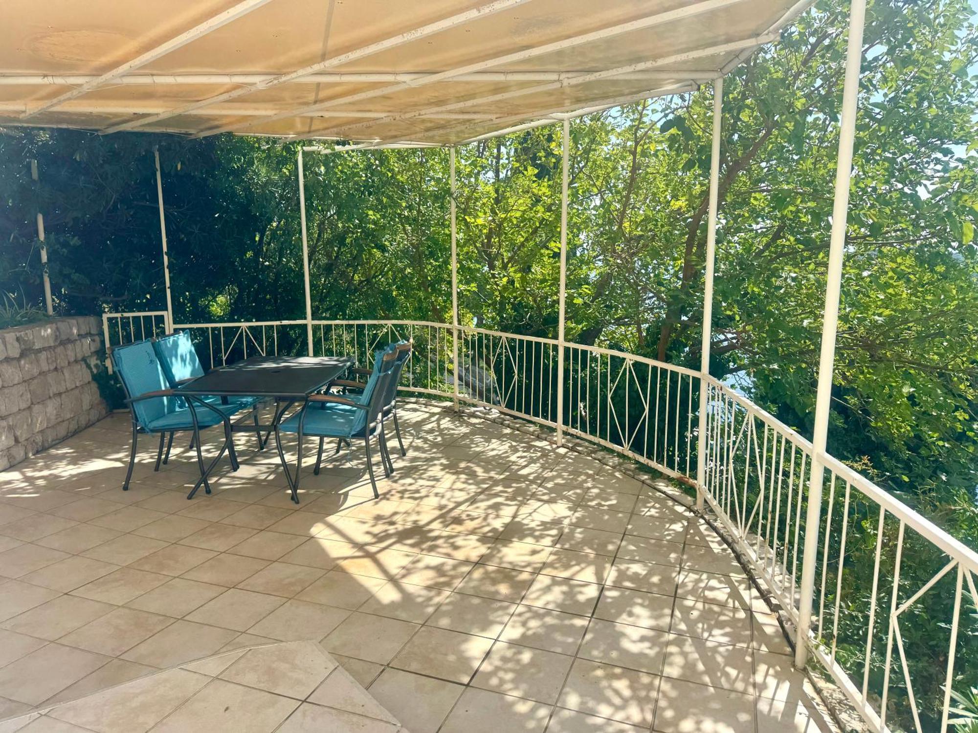 Perfect Sea View Terrace Apartment Zlatni Potok Dubrovnik Bagian luar foto
