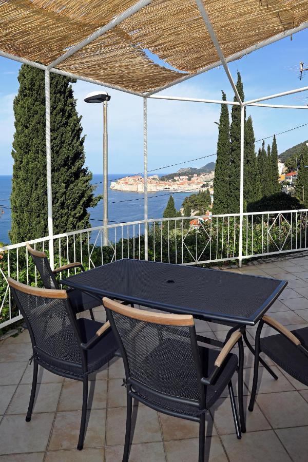 Perfect Sea View Terrace Apartment Zlatni Potok Dubrovnik Bagian luar foto